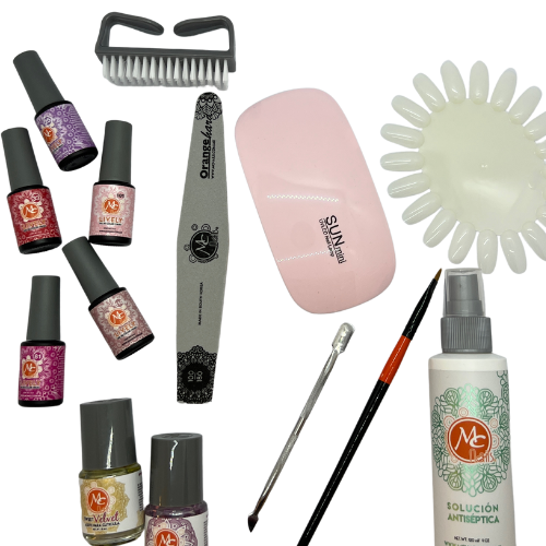 Kit para aplicacion de gel color / gelish